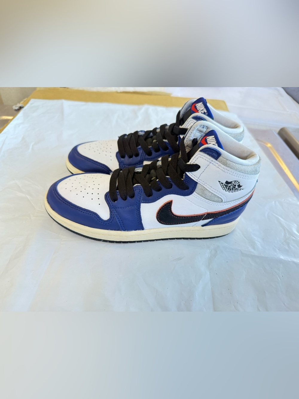 “SIZE 3Y” Air Jordan 1 Retro High OG ‘Rare Air-Deep Royal Blue’